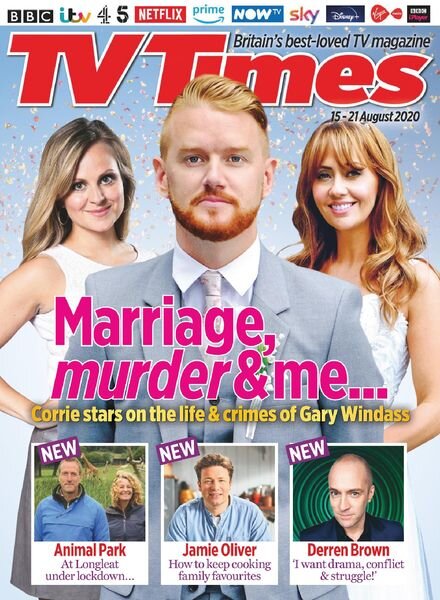 TV Times – 15 August 2020 Cover