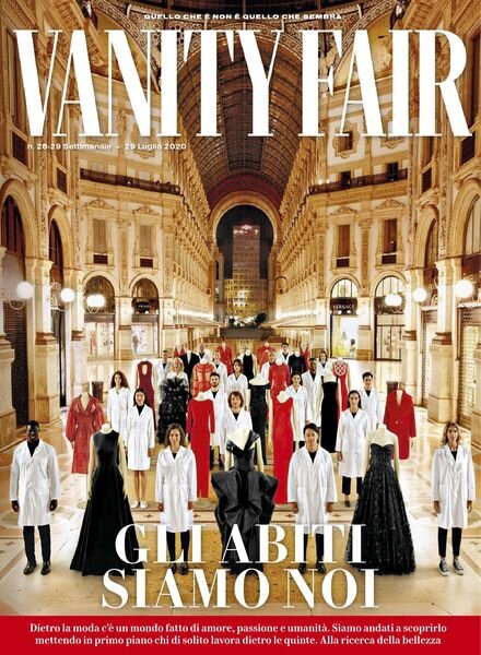 Vanity Fair Italia – 29 luglio 2020 Cover