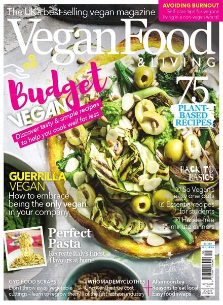 Vegan Food & Living – September 2020 Cover