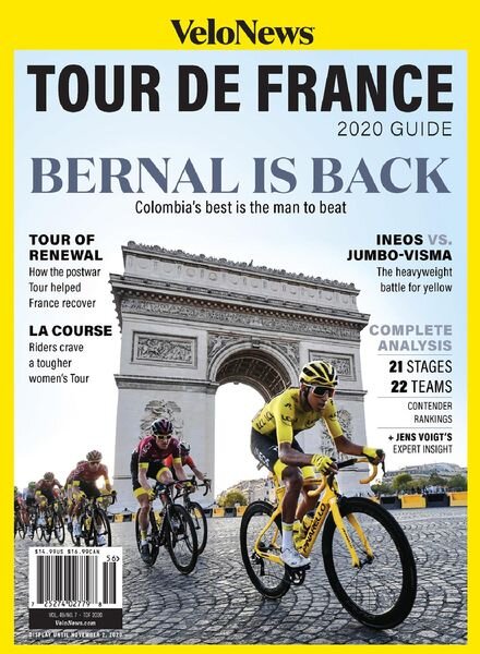 Velonews – Tour de France 2020 Guide Cover