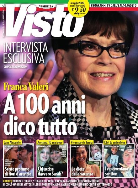 Visto – 6 Agosto 2020 Cover