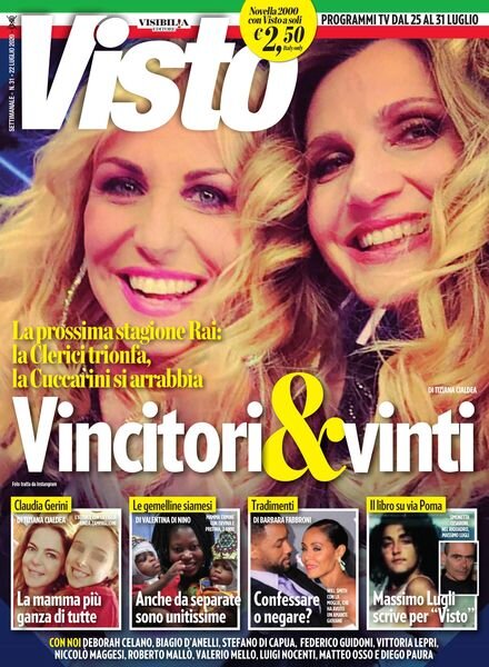 Visto Tv – 22 luglio 2020 Cover