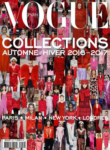 Vogue Collections – juin 2016 Cover