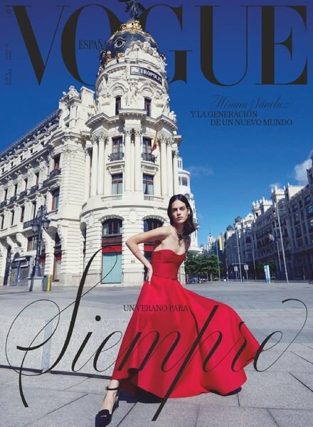Vogue Espana – agosto 2020 Cover