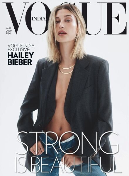 Vogue India – August 2020 Cover