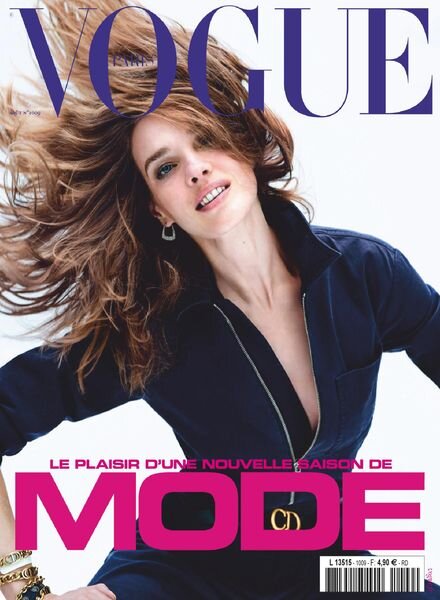 Vogue Paris – aout 2020 Cover