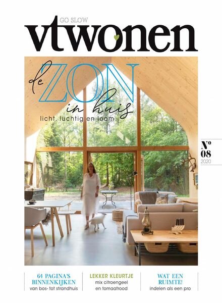 Vtwonen – augustus 2020 Cover