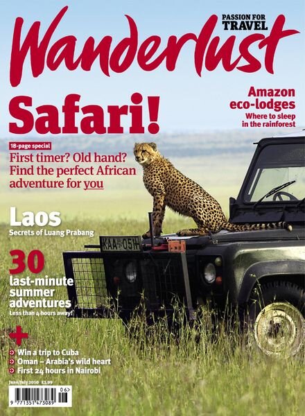 Wanderlust UK – June-July 2010 Cover