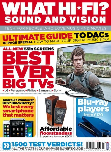 What Hi-Fi UK – July 2013 Cover