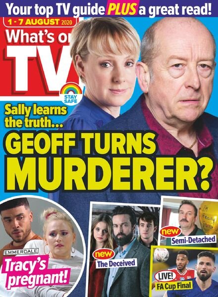 What’s on TV – 01 August 2020 Cover