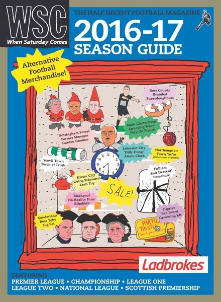 When Saturday Comes – 2016-17 Season Guide Cover