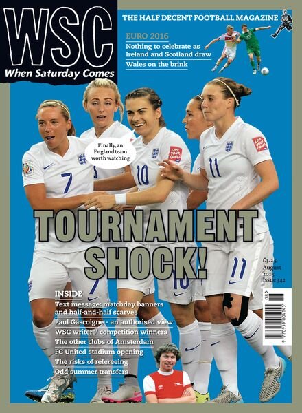 When Saturday Comes – August 2015 Cover