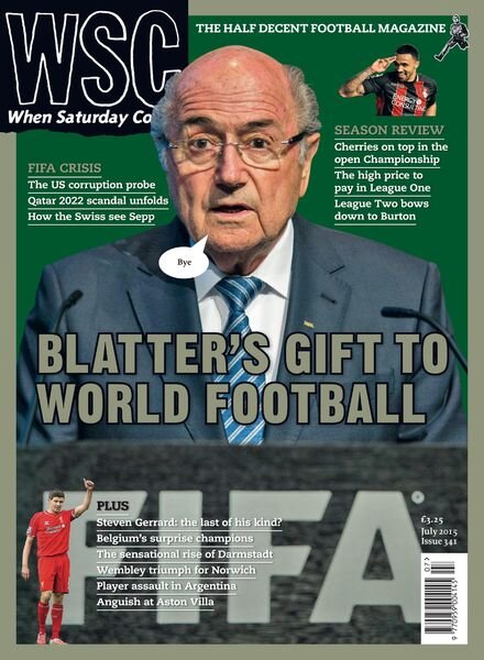 When Saturday Comes – July 2015 Cover