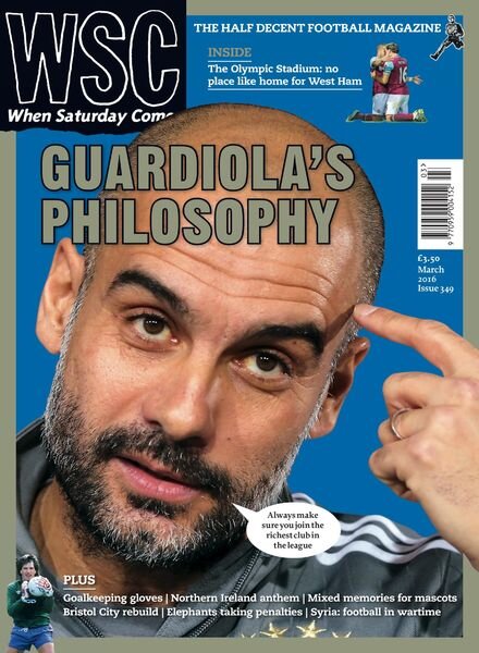 When Saturday Comes – March 2016 Cover