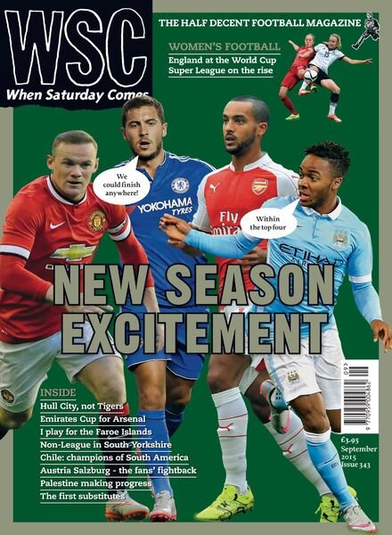 When Saturday Comes – September 2015 Cover