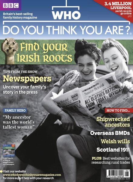 Who Do You Think You Are – June 2011 Cover