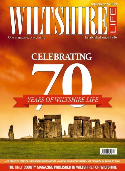 Wiltshire Life – September 2016 Cover