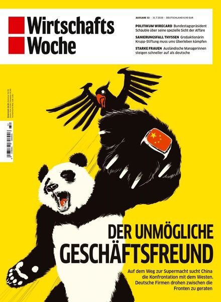 Wirtschaftswoche – 31 Juli 2020 Cover