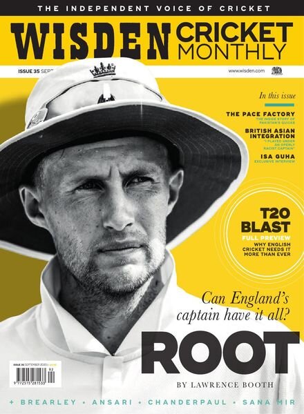 Wisden Cricket Monthly – September 2020 Cover