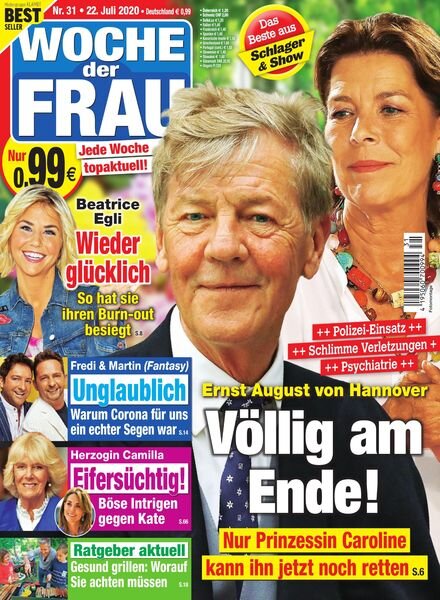 WOCHE DER FRAU – 22 Juli 2020 Cover