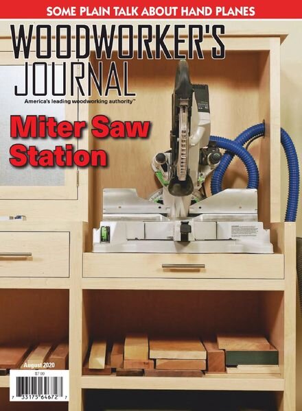 Woodworker’s Journal – August 2020 Cover