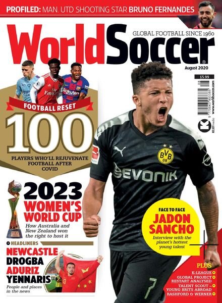 World Soccer – August 2020 Cover