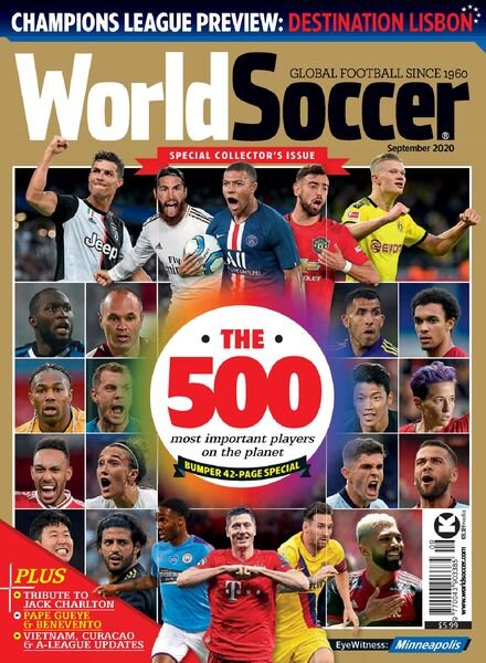 World Soccer – September 2020 Cover