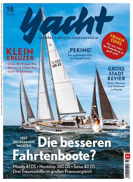 Yacht Germany – 19 August 2020 Cover