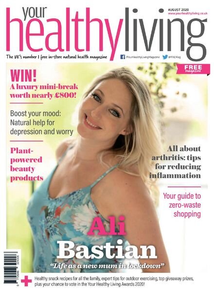 Your Healthy Living – August 2020 Cover
