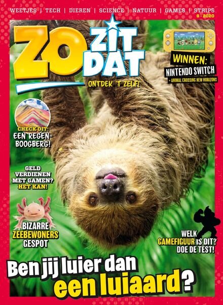 Zo Zit Dat – juli 2020 Cover