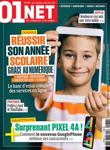 01net – 23 septembre 2020 Cover