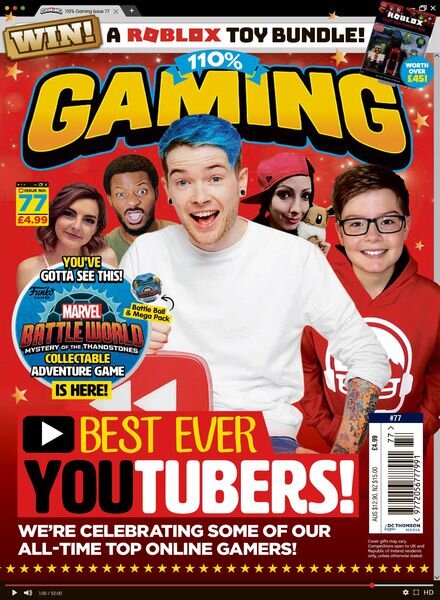 110% Gaming – Issue 77 – August 2020 Cover
