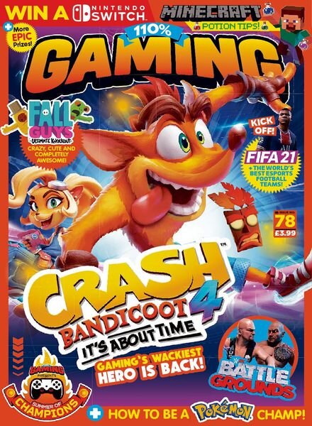 110% Gaming – Issue 78 – September 2020 Cover