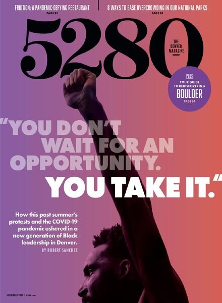 5280 Magazine – September 2020 Cover