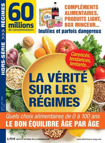 60 Millions de Consommateurs – Hors-Serie – Septembre-Octobre 2020 Cover