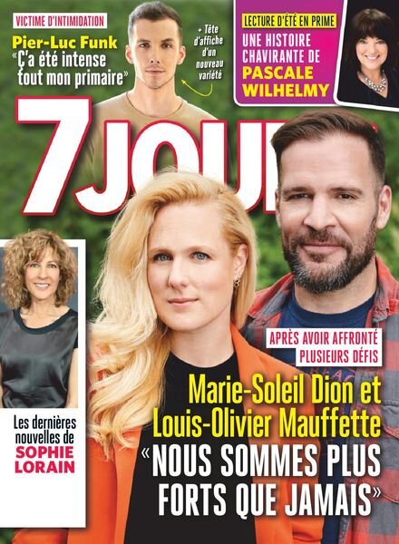 7 Jours – 21 aout 2020 Cover