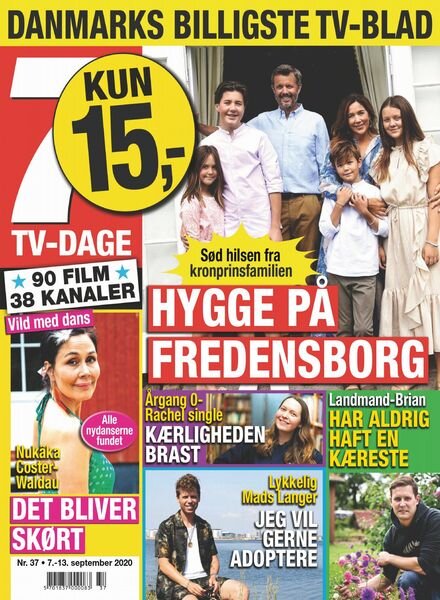 7 TV-Dage – 07 september 2020 Cover