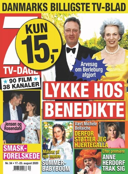 7 TV-Dage – 17 august 2020 Cover
