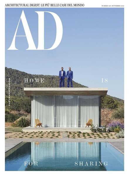 AD Architectural Digest Italia – Settembre 2020 Cover
