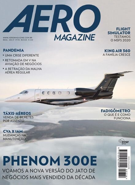 Aero Magazine Brasil – setembro 2020 Cover