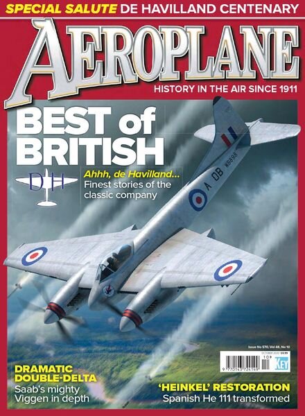 Aeroplane – October 2020 Cover