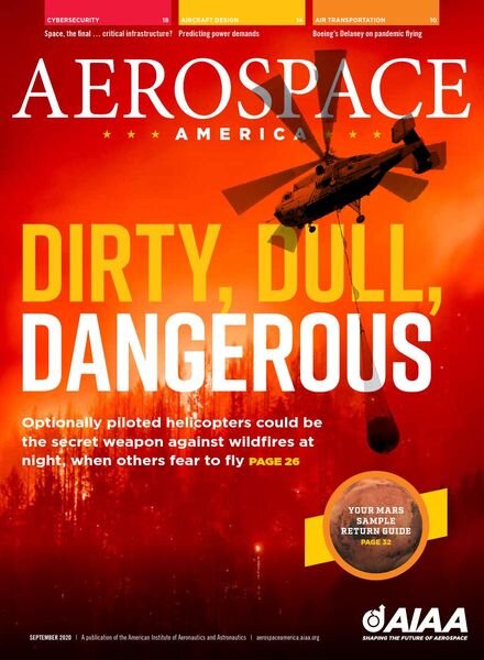 Aerospace America – September 2020 Cover