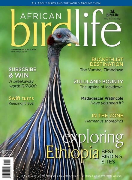 African Birdlife – September-October 2020 Cover