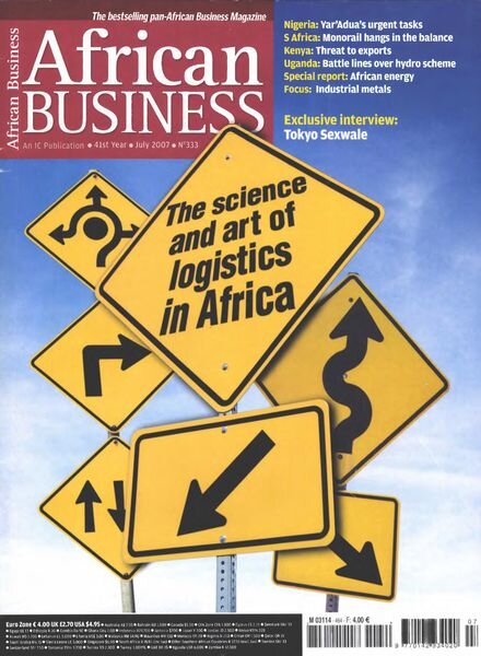 African Business English Edition – July 2007 Cover