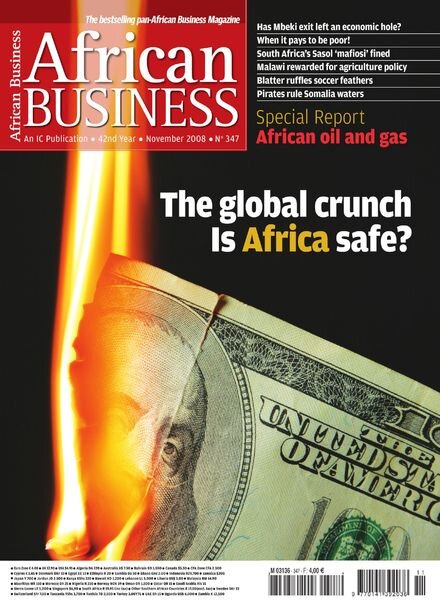 African Business English Edition – November 2008 Cover