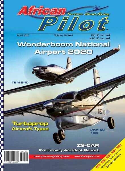 African Pilot – April 2020 Cover