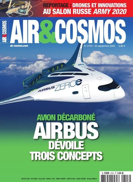 Air & Cosmos – 25 Septembre 2020 Cover