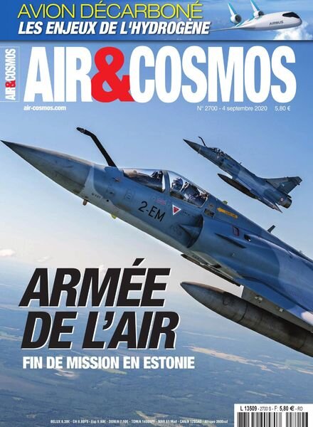 Air & Cosmos – 4 Septembre 2020 Cover