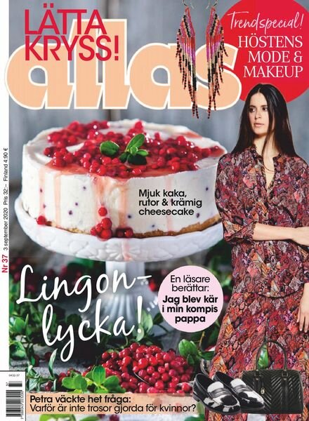 Allas – 03 september 2020 Cover