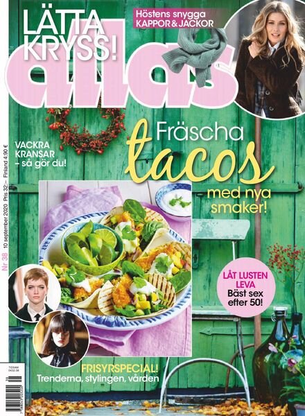 Allas – 10 september 2020 Cover